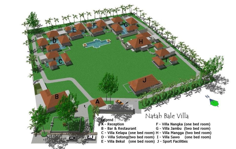 Natah Bale Villas Sanur Exterior foto